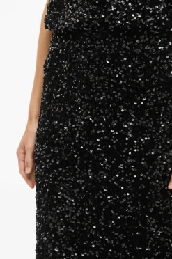 Vila Skjørt viFaith HW Midi Sequin
