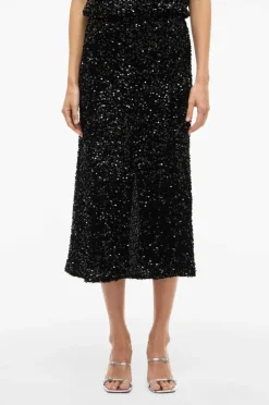 Vila Skjørt viFaith HW Midi Sequin