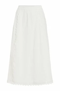 Vila Skjørt viMindy HW Scallop Midi Skirt