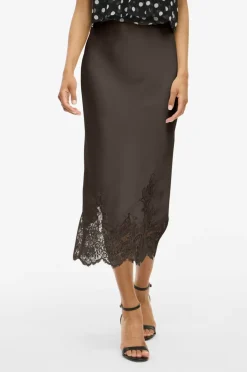 Vila Skjørt viSabel HW Midi Lace Detail