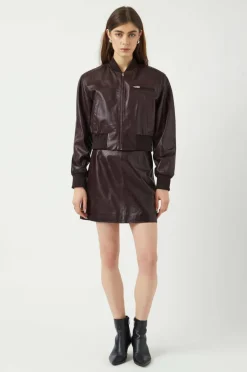 YAS Skinn jakke yasKala LS Short