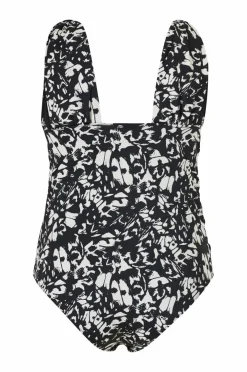 Zizzi Badedrakt Skipa, Wrinkled, Aop