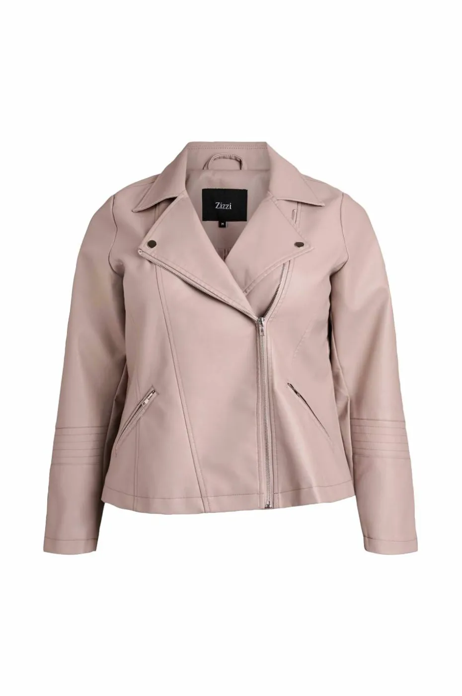 Zizzi Biker jakke mZoe L/S Jacket