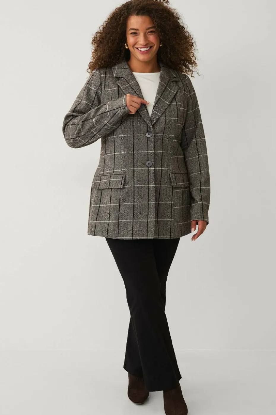 Zizzi Blazer mKalis L/S Blazer