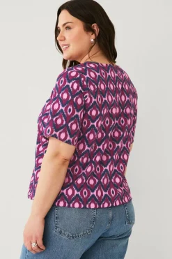 Zizzi Bluse jEasy 1/2 Aop Blouse