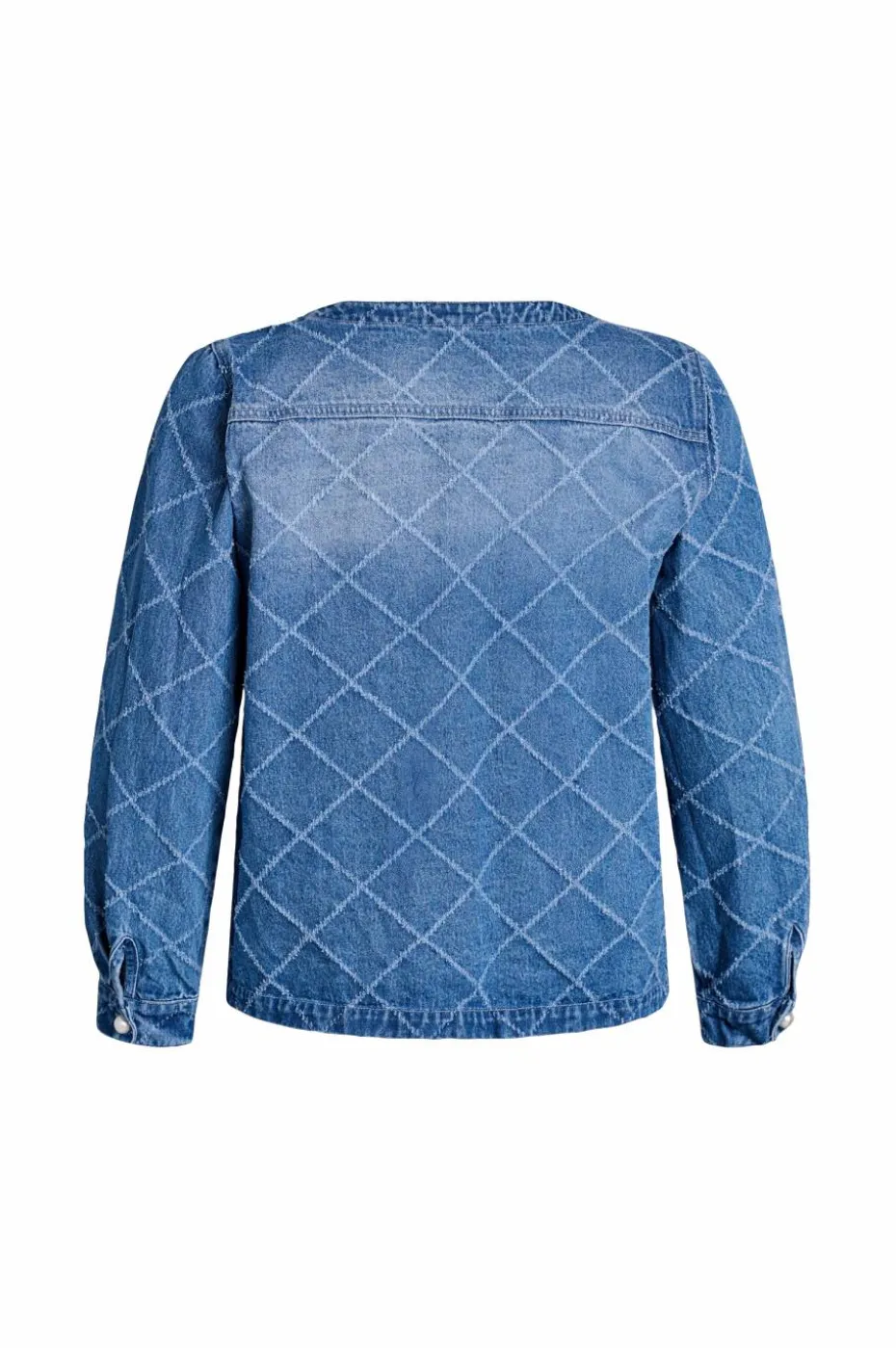 Zizzi Denim jakke jMavia L/S Pearl