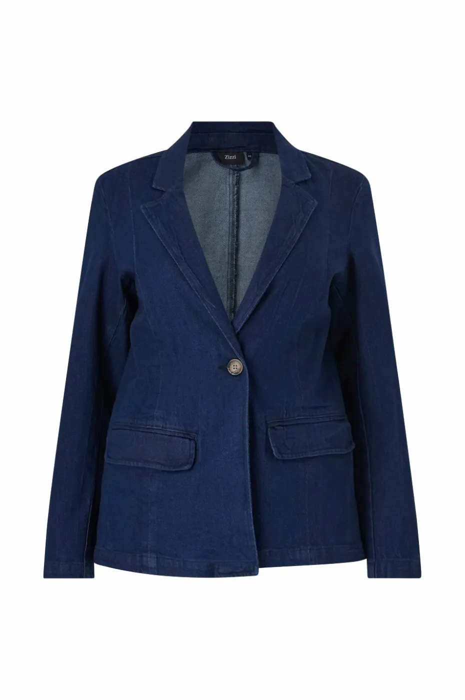 Zizzi Dongeri blazer jLiva L/S Denim Blazer