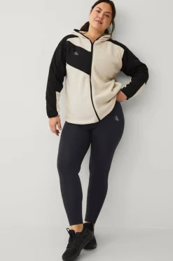 Zizzi Fleecejakke aOdi L/S Cardigan