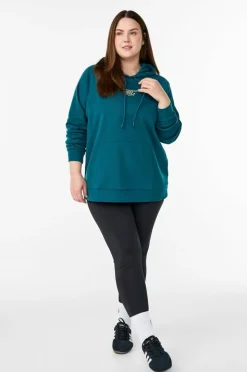 Zizzi Hettegenser Annie L/S Hoodie Sweat