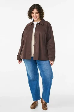 Zizzi Jakke mPalma L/S