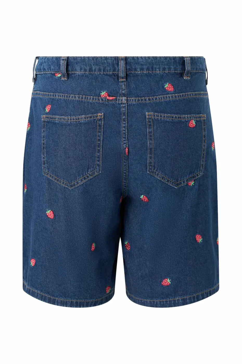 Zizzi Jeans-shorts jEva Embroidery Shorts