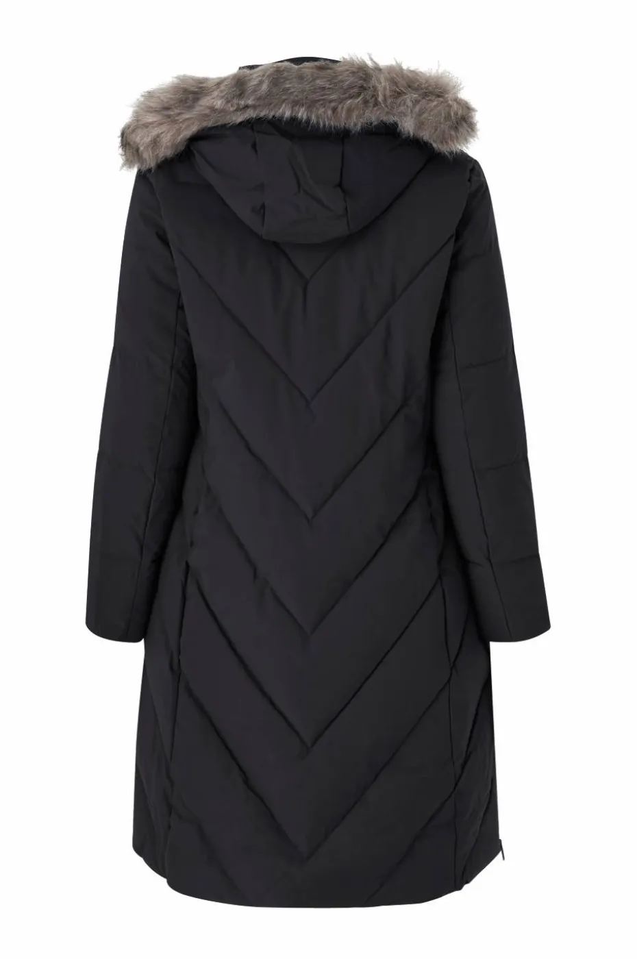 Zizzi Kåpe mLuxa L/S Hood Coat