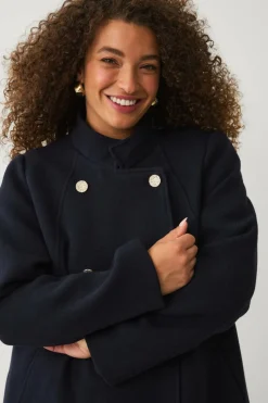 Zizzi Kåpe mParis L/S Coat
