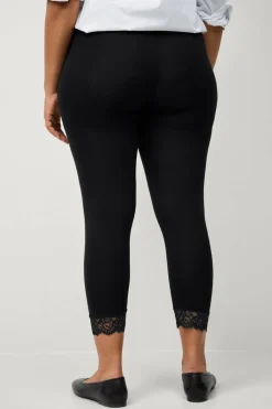 Zizzi Leggings Leggings 3/4 Lace