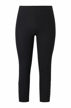 Zizzi Leggings Leggings 3/4 Button
