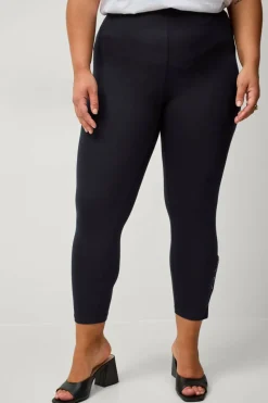 Zizzi Leggings Leggings 3/4 Button