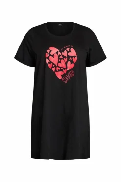 Zizzi Nattkjole mAlly S/S Abk Dress