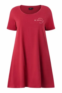 Zizzi Nattkjole mAlly S/S Abk Dress