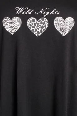 Zizzi Nattkjole mAlly S/S Abk Dress