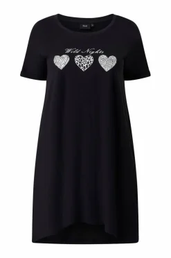 Zizzi Nattkjole mAlly S/S Abk Dress