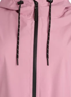 Zizzi Regnfrakk caKlara Zip L/S Raincoat