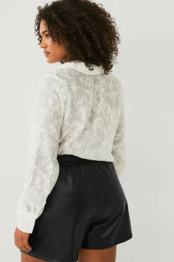 Zizzi Shorts eAlina Abk PU