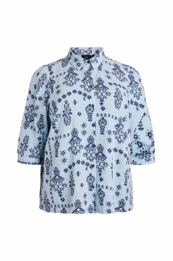 Zizzi Skjorte vViva 3/4 Shirt
