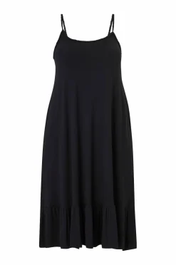 Zizzi Strandkjole sBraid S/L Blk Dress