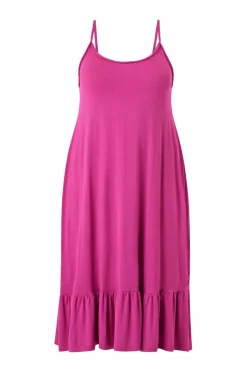 Zizzi Strandkjole sBraid S/L Blk Dress