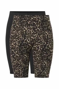 Zizzi Sykkelshortser Aop 2-pakning