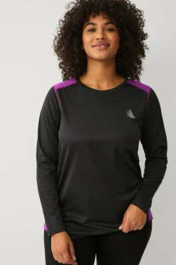 Zizzi Termisk topp aSnow L/S Blouse