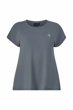 Zizzi Treningstopp Abasic, O-neck, Tee
