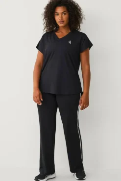 Zizzi Treningstopp aBasic S/S Hi-lo