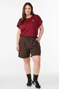 Zizzi Treningstopp Abasic, O-neck, Tee